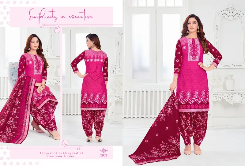 Laado Rio 14 Regular Wear Printed Pure Cotton Dress Material Collection 